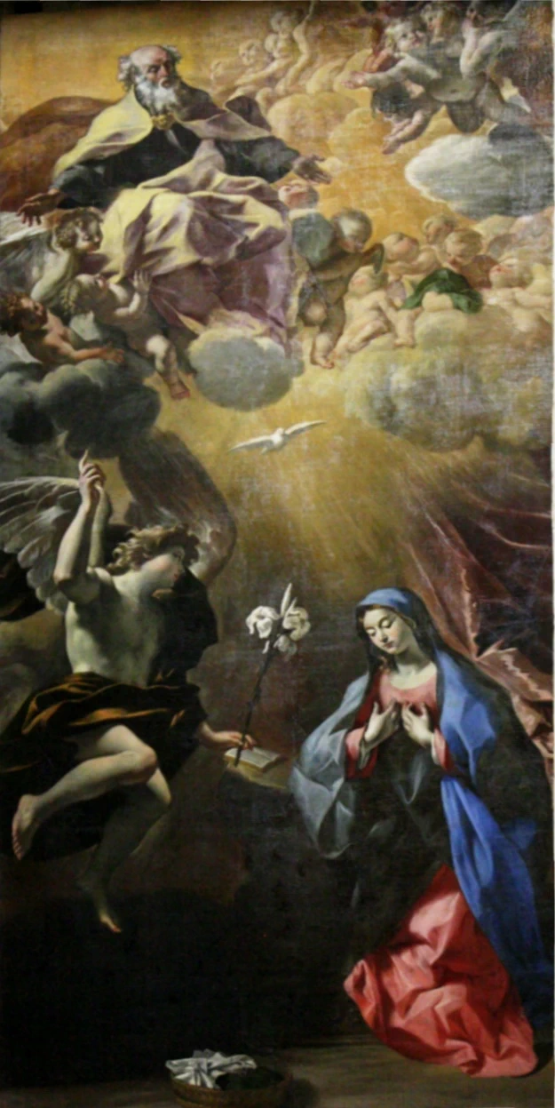 19-Annunciazione con Dio padre - Convento de las Agustinas e Iglesia de la Purísima (Salamanca)